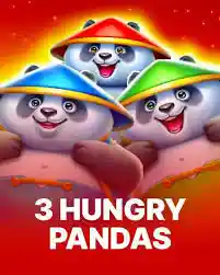 3 Super Hungry Pandas