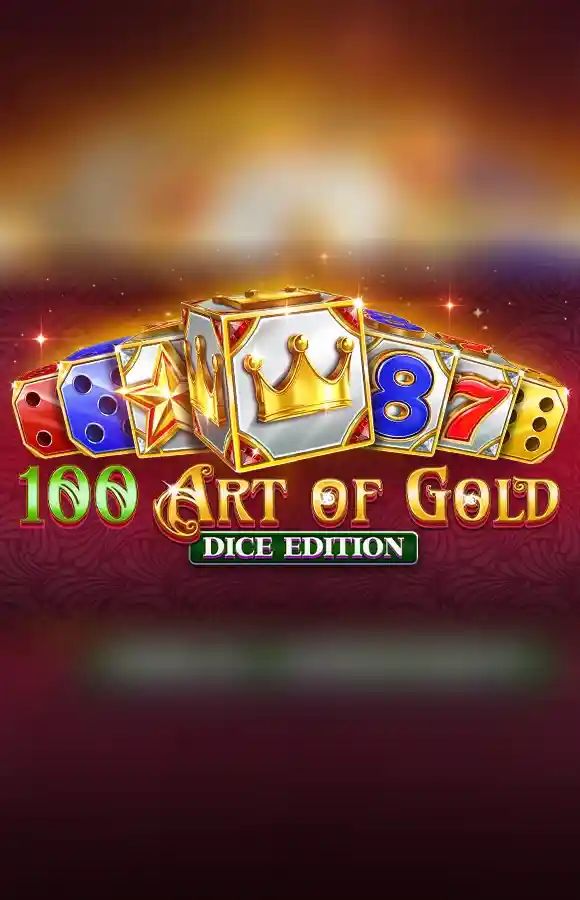 100 Art Of Gold Dice Edition