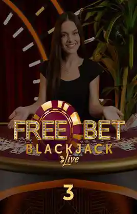 Free Bet Blackjack 3 by Evolution