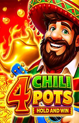 4 Chili Pots Hold And Win