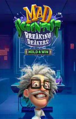 Mad Scientist Breaking Beakers Hold And Win
